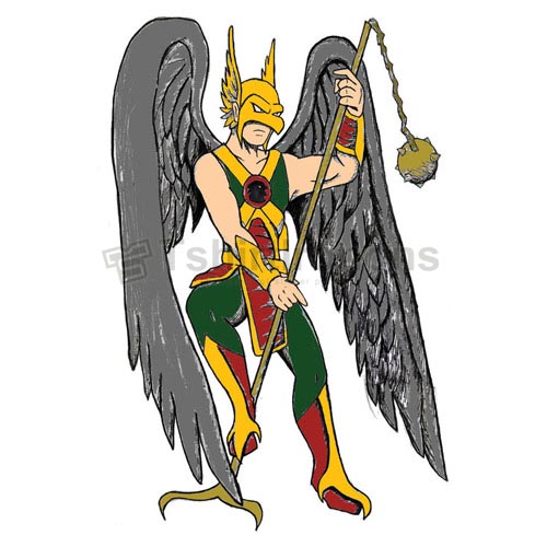 Hawkman T-shirts Iron On Transfers N7651 - Click Image to Close